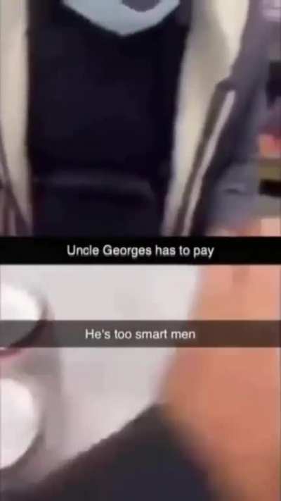 No!!! Uncle Georges