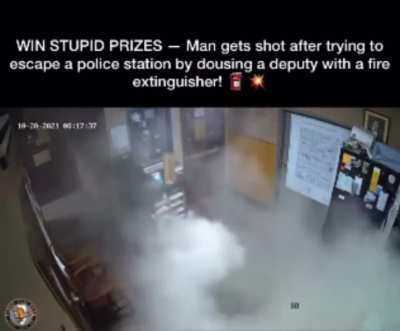 MethHead Attempts Dumb Escape Plan