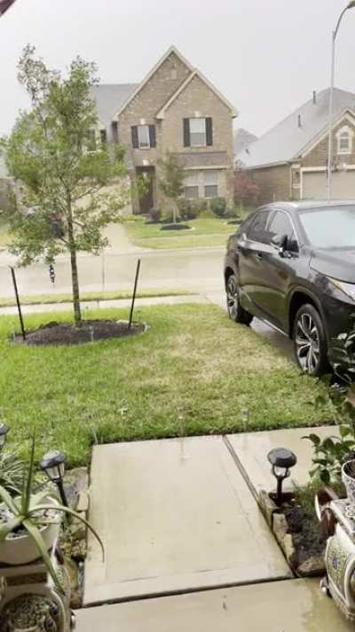 A nice solid rain in Texas today