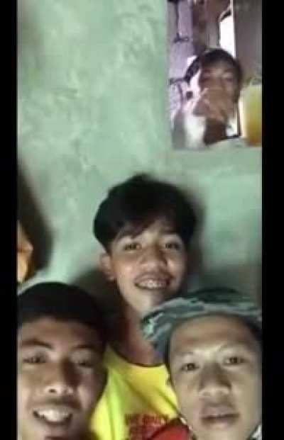 Surprising end to the video call.