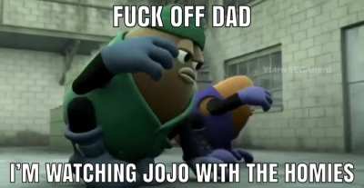 Jojo with the homies