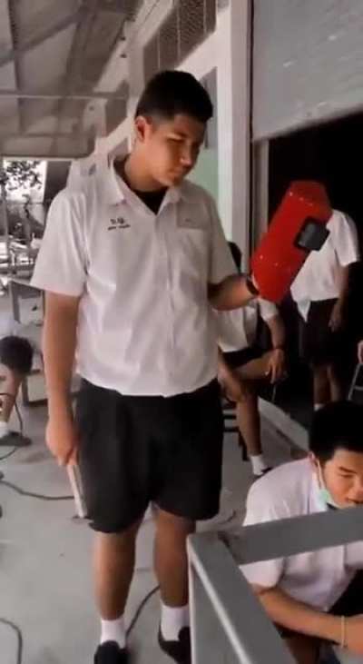 Someone stop him!