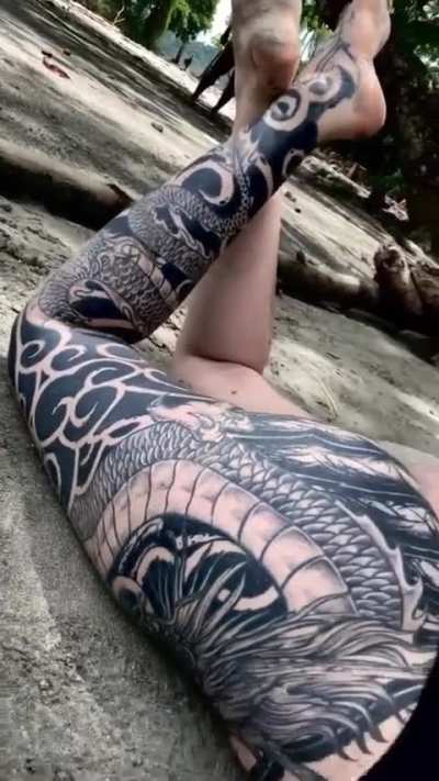 Black tattoo artworks by © Chalana Dots.