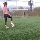 Impressive football skills