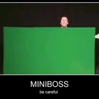 Handsome Handful of Handymen: a miniboss.