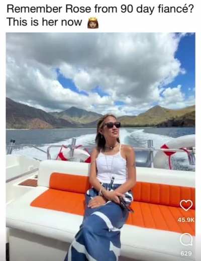 Good for her!