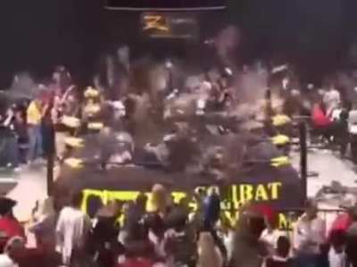 That escalated quickly. (Wrestling)