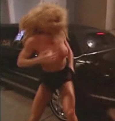 Stephanie stripping Sable’s top clean off
