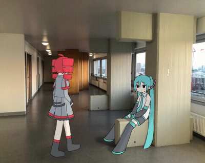 Miku&teto♥️💙