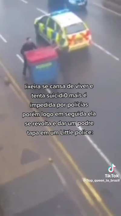 Lata de lixo suicida 