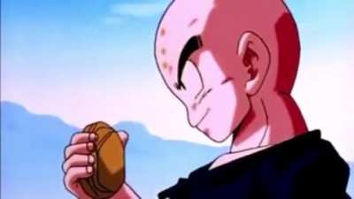 Goku and a rock don’t mix well I guess