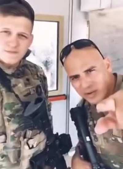 Two alpha soldiers have a message for you Libs