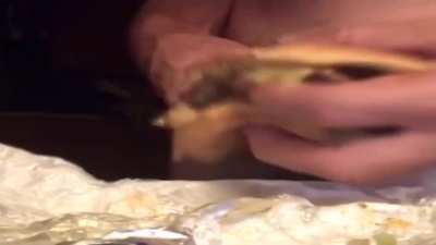 you're a hamburger