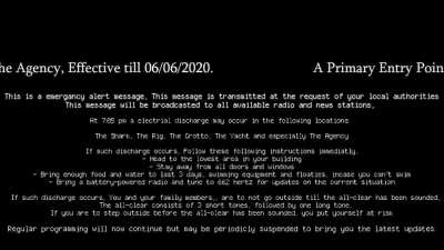 Doomsday Event Emergancy Alert System (Sound Warning)