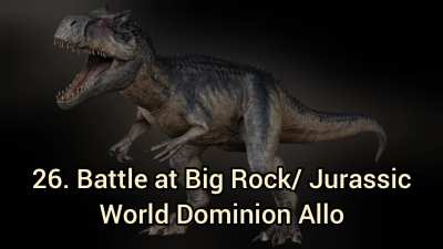 50 variations of Allosaurus