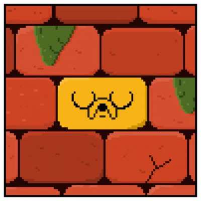 Jake brick in Pixel Art [artist nandoo.px in IG]