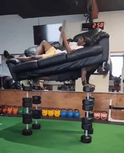 Yo bro let’s try the new exercise
