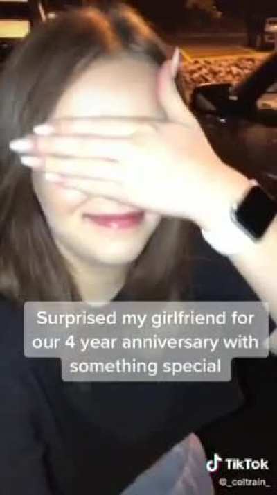 Bro got something special for their Anniversary