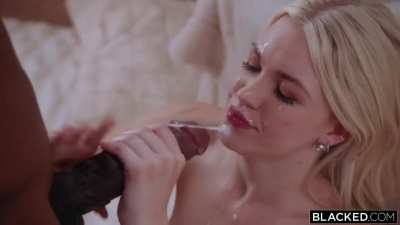 Jazlyn Ray: getting cumshot from monstrous BBC!!