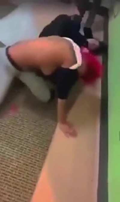 She put them legs to use