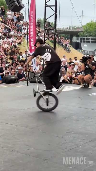 Yu Katagiri’s BMX control is insane
