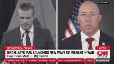 CNN put together a montage of conflicting messages from Republicans and administration officials on whether or not the United States is at war with Iran.
