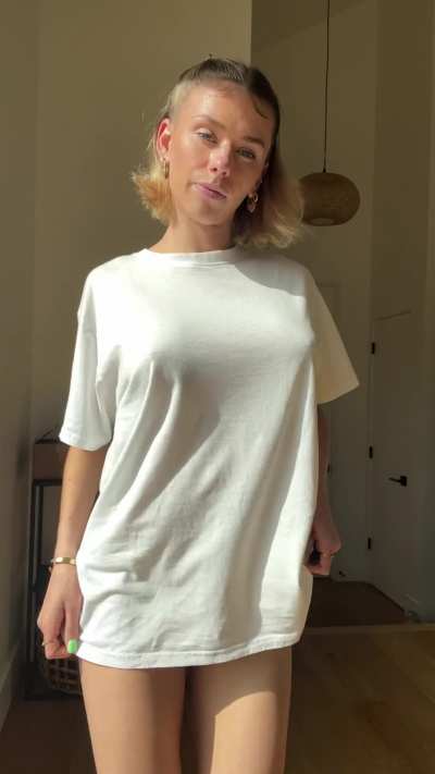 Do you mind if I wear your t-shirt around the house