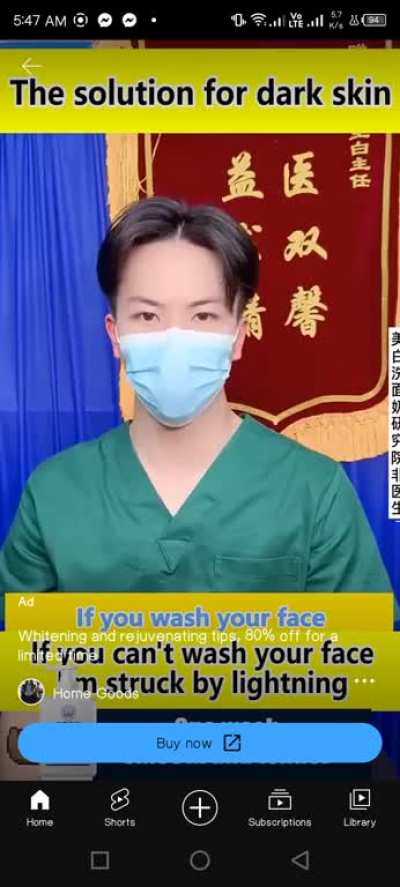 de(n-word) cream ad
