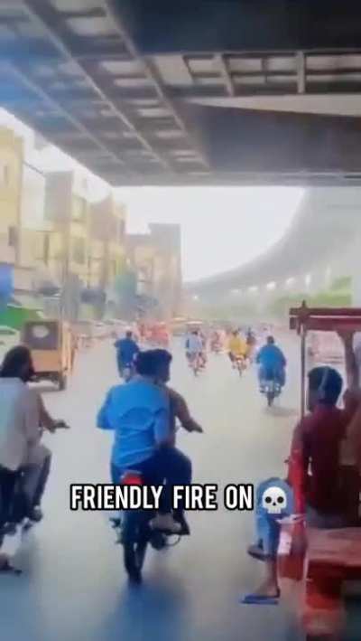 Friendly fire in Pakistan 