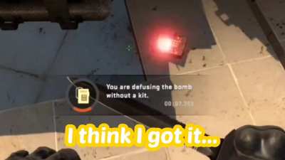 If she did a 360 it would have worked!