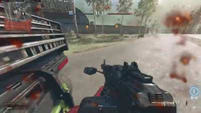 Getting shot by bow killstreak with riotshield made me completely ivulnerable