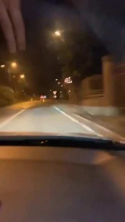 Think this fits here, don't drive like this
