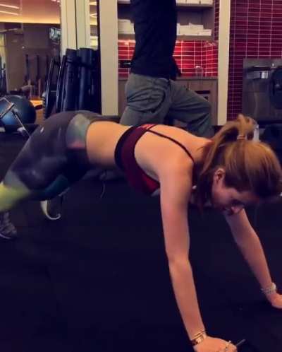 More workout at the gym