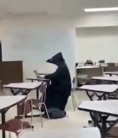 Ele está aqui