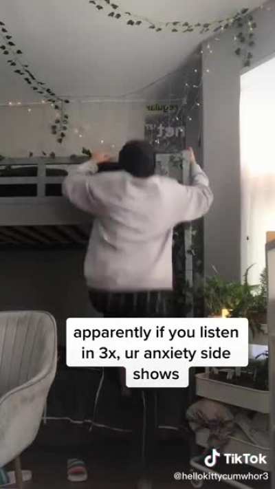 Your anxiety side will show