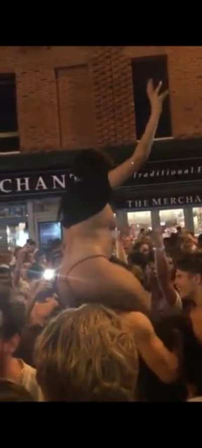 England celebration.