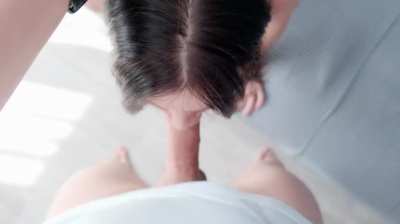 I'm glad if you like to fuck my mouth deeper