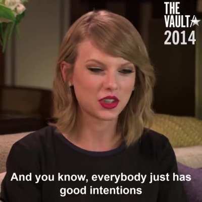A good reminder from Taylor about being happy single