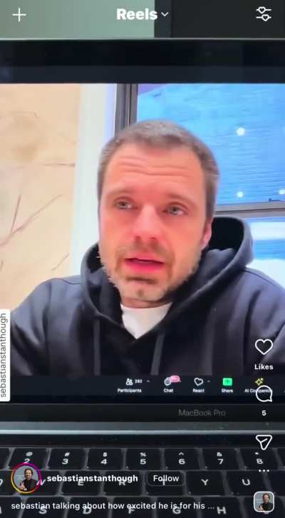 Sebastian Stan confirms he is filming The Batman Part ll this summer