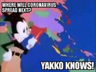 Where will coronavirus spread next? YAKKO KNOWS!!!