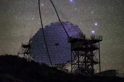 MAGIC searching the night sky