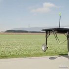 Solar-powered weeding robot