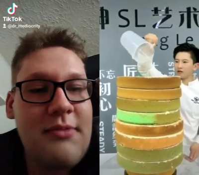 I would've enjoyed that cake if it wasn't for Satan's Play-Doh