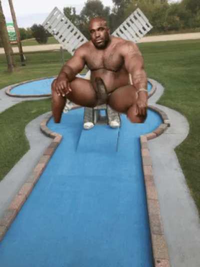 Not so mini golf