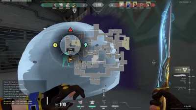 Map pinging can be very useful when you know an OPer is holding a tight angle. (smokes needed)