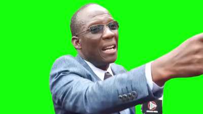 African Man saying 