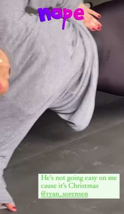 Hard workout
