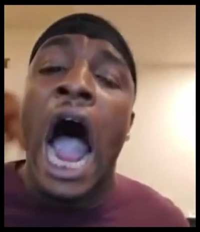 Idiot eats a firecracker for internet points