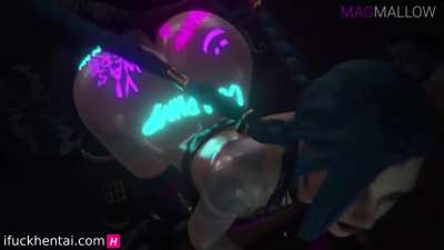 Fucking Jinx Anal and Filling Her Up