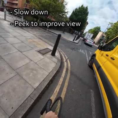 How I improved from my near accident